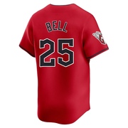 Buddy Bell Men's Cleveland Guardians Alternate Jersey - Red Limited