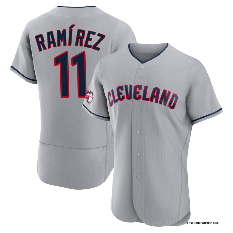 Nike Youth Cleveland Guardians Jose Ramirez #11 Navy Replica Baseball Jersey