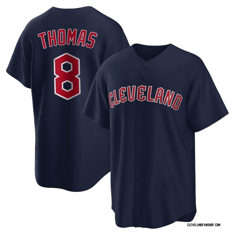 Lane Thomas Youth Cleveland Guardians Alternate Jersey - Navy Replica