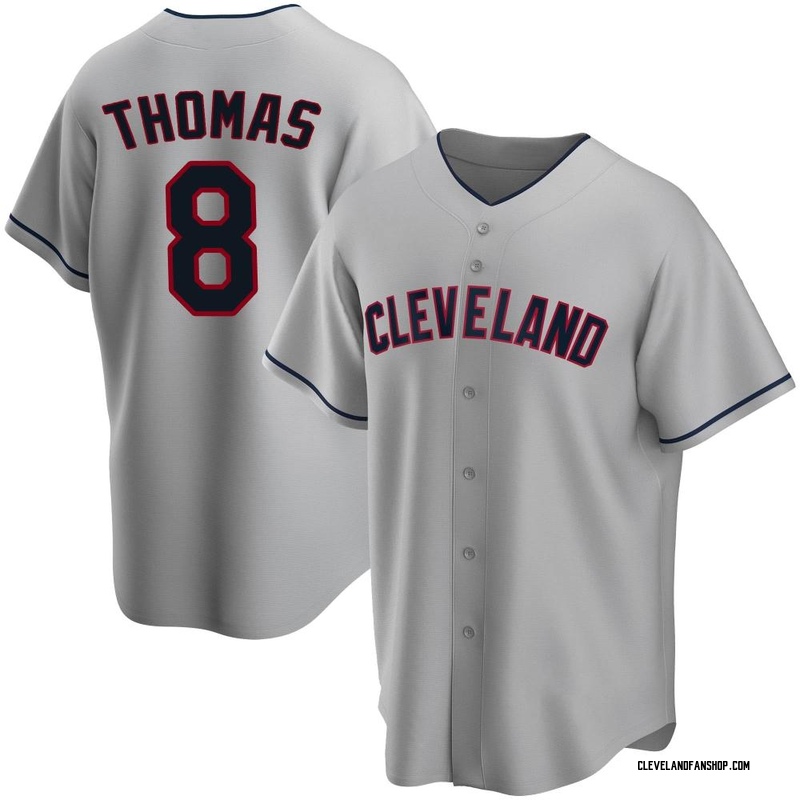 Lane Thomas Youth Cleveland Guardians Road Jersey - Gray Replica