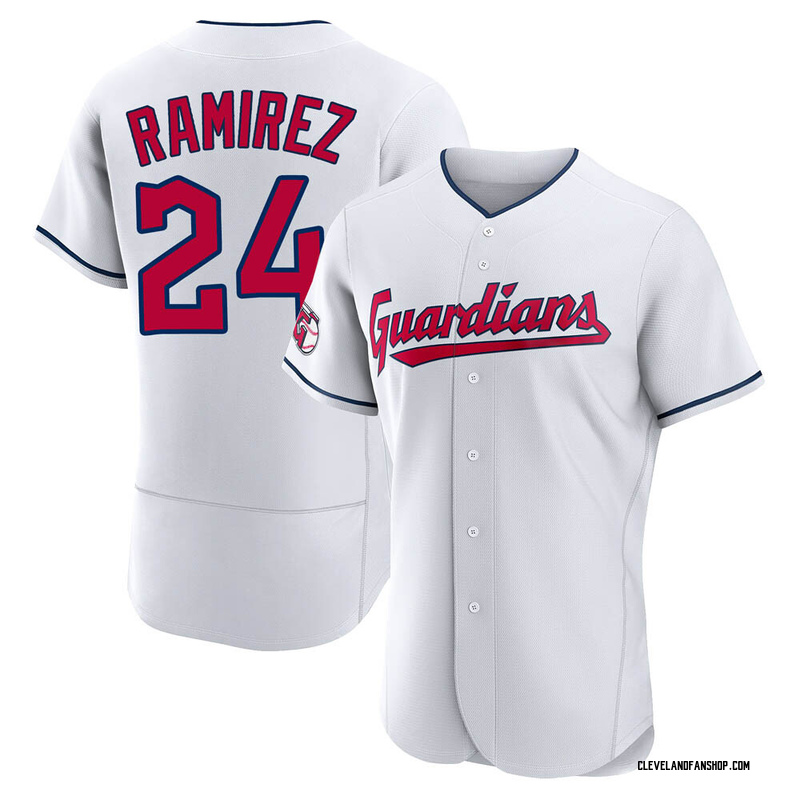 Manny Ramirez Men's Cleveland Guardians Home Jersey - White Authentic