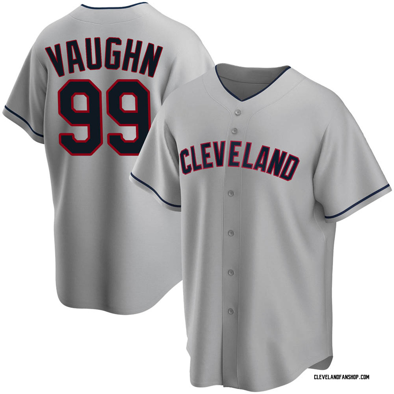 Ricky Wild Thing Vaughn Jersey, Authentic Indians Ricky Wild Thing